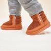 imageBMCiTYBM Baby Boy Girl Snow Boots Waterproof Winter Warm Booties Nonslip Lightweight Outdoor Shoes for First Walkers 6 9 12 18 24 MonthsInfantToddlerJbrown