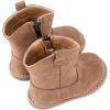 imageBMCiTYBM Baby Cowboy Cowgirl Boots Infant Western Boots Toddler Boys Girls Round Toe Riding Mid Calf Boots All Seasons for 6 9 12 18 24 MonthsAbrown