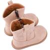 imageBMCiTYBM Baby Cowboy Cowgirl Boots Infant Western Boots Toddler Boys Girls Round Toe Riding Mid Calf Boots All Seasons for 6 9 12 18 24 MonthsAcamel