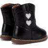 imageBMCiTYBM Baby Cowboy Cowgirl Boots Infant Western Boots Toddler Boys Girls Round Toe Riding Mid Calf Boots All Seasons for 6 9 12 18 24 MonthsBblack