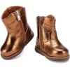 imageBMCiTYBM Baby Cowboy Cowgirl Boots Infant Western Boots Toddler Boys Girls Round Toe Riding Mid Calf Boots All Seasons for 6 9 12 18 24 MonthsBbrown