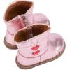 imageBMCiTYBM Baby Cowboy Cowgirl Boots Infant Western Boots Toddler Boys Girls Round Toe Riding Mid Calf Boots All Seasons for 6 9 12 18 24 MonthsBpink