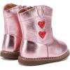 imageBMCiTYBM Baby Cowboy Cowgirl Boots Infant Western Boots Toddler Boys Girls Round Toe Riding Mid Calf Boots All Seasons for 6 9 12 18 24 MonthsBpink