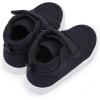 imageToddler Boys Girls Walking Shoes High Top Tennis Canvas SneakersInfantToddlerAblack