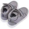 imageToddler Boys Girls Walking Shoes High Top Tennis Canvas SneakersInfantToddlerAgrey