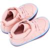 imageToddler Boys Girls Walking Shoes High Top Tennis Canvas SneakersInfantToddlerCpink