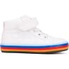 imageToddler Boys Girls Walking Shoes High Top Tennis Canvas SneakersInfantToddlerCwhite