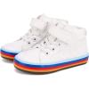 imageToddler Boys Girls Walking Shoes High Top Tennis Canvas SneakersInfantToddlerCwhite