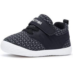 imageBMCiTYBM Baby Boy Girl Shoes Breathable Mesh Walking Shoes Lightweight NonSlip Sneakers Infant First Walkers 6 9 12 18 24 MonthCblack