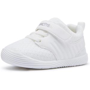 imageBMCiTYBM Baby Boy Girl Shoes Breathable Mesh Walking Shoes Lightweight NonSlip Sneakers Infant First Walkers 6 9 12 18 24 MonthCwhite
