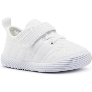 imageBMCiTYBM Baby Boy Girl Shoes Breathable Mesh Walking Shoes Lightweight NonSlip Sneakers Infant First Walkers 6 9 12 18 24 MonthHwhite