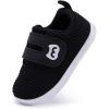 imageBMCiTYBM Baby Shoes Boy Girl Infant Sneakers NonSlip First Walkers 6 9 12 18 24 Months1black