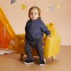 imageBMCiTYBM Baby Shoes Boy Girl Infant Sneakers NonSlip First Walkers 6 9 12 18 24 Months1black