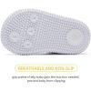 imageBMCiTYBM Baby Shoes Boy Girl Infant Sneakers NonSlip First Walkers 6 9 12 18 24 Months2dark Grey