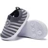 imageBMCiTYBM Baby Shoes Boy Girl Infant Sneakers NonSlip First Walkers 6 9 12 18 24 Months2dark Grey
