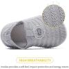 imageBMCiTYBM Baby Shoes Boy Girl Infant Sneakers NonSlip First Walkers 6 9 12 18 24 Months2grey