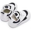 imageBMCiTYBM Baby Shoes Boy Girl Infant Sneakers NonSlip First Walkers 6 9 12 18 24 Months3black