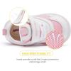 imageBMCiTYBM Baby Shoes Boy Girl Infant Sneakers NonSlip First Walkers 6 9 12 18 24 Months3pink