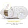 imageBMCiTYBM Baby Shoes Boy Girl Infant Sneakers NonSlip First Walkers 6 9 12 18 24 Months3white