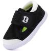 imageBMCiTYBM Baby Shoes Boy Girl Infant Sneakers NonSlip First Walkers 6 9 12 18 24 Months4black