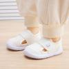 imageBMCiTYBM Baby Shoes Boy Girl Infant Sneakers NonSlip First Walkers 6 9 12 18 24 Months4white