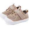 imageBMCiTYBM Baby Shoes Boy Girl Infant Sneakers NonSlip First Walkers 6 9 12 18 24 Months91camel