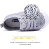 imageBMCiTYBM Baby Shoes Boy Girl Infant Sneakers NonSlip First Walkers 6 9 12 18 24 Months9grey