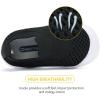 imageBMCiTYBM Baby Sneakers Girls Boys Lightweight Breathable Mesh First Walkers Shoes 624 Months1black