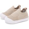 imageBMCiTYBM Baby Sneakers Girls Boys Lightweight Breathable Mesh First Walkers Shoes 624 Months1camel