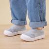 imageBMCiTYBM Baby Sneakers Girls Boys Lightweight Breathable Mesh First Walkers Shoes 624 Months1grey