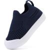 imageBMCiTYBM Baby Sneakers Girls Boys Lightweight Breathable Mesh First Walkers Shoes 624 Months1navy
