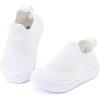 imageBMCiTYBM Baby Sneakers Girls Boys Lightweight Breathable Mesh First Walkers Shoes 624 Months1white
