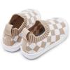 imageBMCiTYBM Baby Sneakers Girls Boys Lightweight Breathable Mesh First Walkers Shoes 624 Months2camel