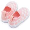 imageBMCiTYBM Baby Sneakers Girls Boys Lightweight Breathable Mesh First Walkers Shoes 624 Months2pink