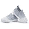 imageBMCiTYBM Baby Sneakers Girls Boys Lightweight Breathable Mesh First Walkers Shoes 624 Months3grey