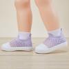 imageBMCiTYBM Baby Sneakers Girls Boys Lightweight Breathable Mesh First Walkers Shoes 624 Months3purple