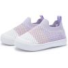 imageBMCiTYBM Baby Sneakers Girls Boys Lightweight Breathable Mesh First Walkers Shoes 624 Months3purple