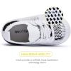 imageBMCiTYBM Baby Sneakers Girls Boys Lightweight Breathable Mesh First Walkers Shoes 624 Months7black