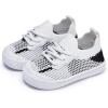 imageBMCiTYBM Baby Sneakers Girls Boys Lightweight Breathable Mesh First Walkers Shoes 624 Months7black