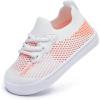 imageBMCiTYBM Baby Sneakers Girls Boys Lightweight Breathable Mesh First Walkers Shoes 624 Months7pink2