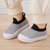 imageBMCiTYBM Baby Sneakers Girls Boys Lightweight Breathable Mesh First Walkers Shoes 624 Months82black