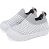 imageBMCiTYBM Baby Sneakers Girls Boys Lightweight Breathable Mesh First Walkers Shoes 624 Months82grey