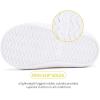 imageBMCiTYBM Baby Sneakers Girls Boys Lightweight Breathable Mesh First Walkers Shoes 624 Months82grey