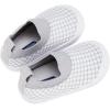 imageBMCiTYBM Baby Sneakers Girls Boys Lightweight Breathable Mesh First Walkers Shoes 624 Months82grey