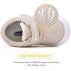 imageBMCiTYBM Baby Sneakers Girls Boys Lightweight Breathable Mesh First Walkers Shoes 624 MonthsMeshcamel