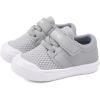 imageBMCiTYBM Baby Sneakers Girls Boys Lightweight Breathable Mesh First Walkers Shoes 624 MonthsMeshgrey