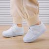 imageBMCiTYBM Baby Sneakers Girls Boys Lightweight Breathable Mesh First Walkers Shoes 624 MonthsMeshwhite