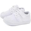 imageBMCiTYBM Baby Sneakers Girls Boys Lightweight Breathable Mesh First Walkers Shoes 624 MonthsMeshwhite