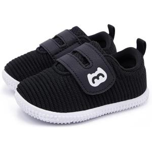 imageBMCiTYBM Baby Shoes Boy Girl Infant Sneakers NonSlip First Walkers 6 9 12 18 24 Months1black