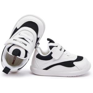 imageBMCiTYBM Baby Shoes Boy Girl Infant Sneakers NonSlip First Walkers 6 9 12 18 24 Months3black